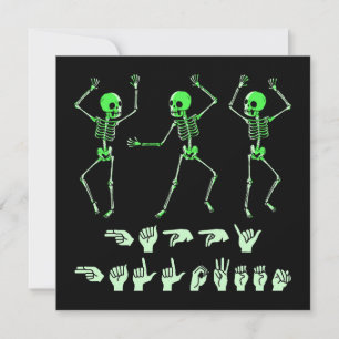 Carte ASL Halloween Joyeux I - Saison Éffrayante