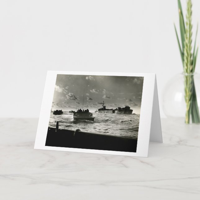 Carte Assaut Iwo Jima de marines des USA de 2ÈME GUERRE (Devant)