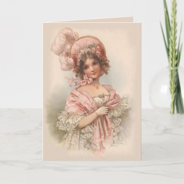 Carte Assez dans le rose (Devant)