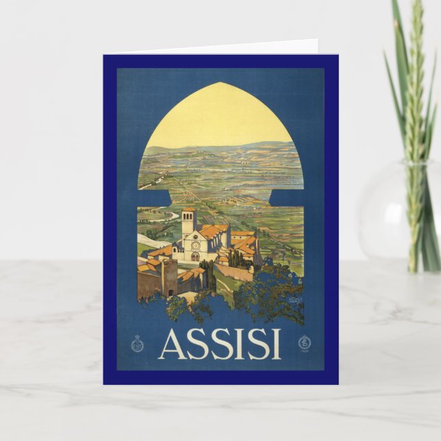 Carte Assisi (Devant)
