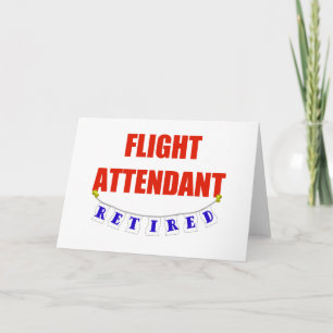 CARTE ASSISTANT DE VOL RETRAITÉ