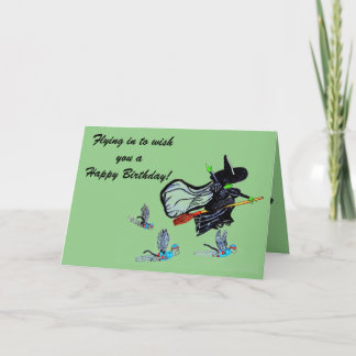 CARTE ASSISTANT D'OZ ANNIVERSAIRE À TOUS