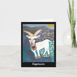 Carte Astrologie Horoscope Capricorne