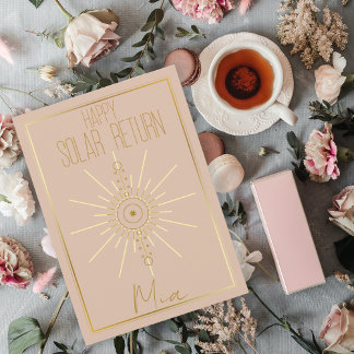 Carte Astrologie Thème Anniversaire