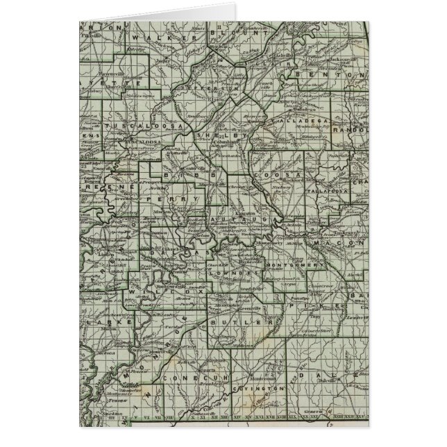 Carte Atlas Alabama (Devant)