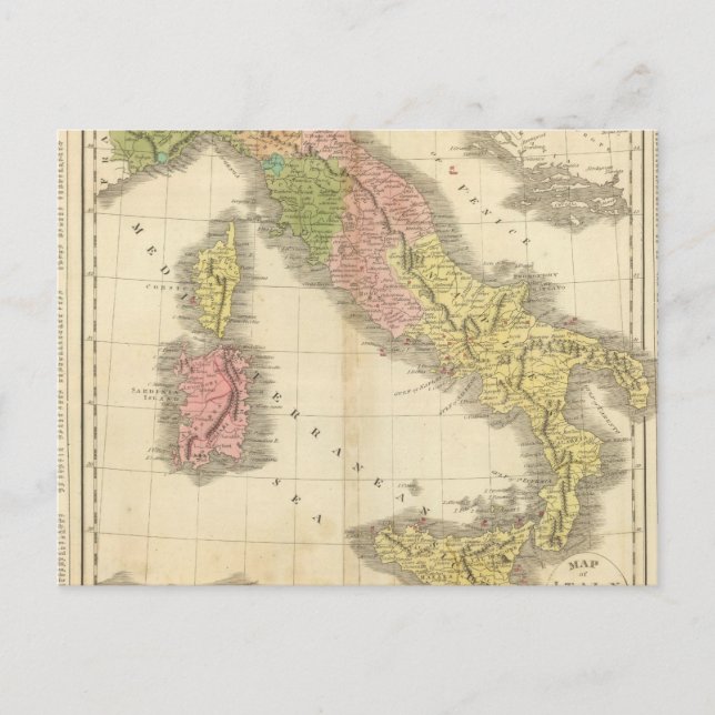 Carte Atlas Chonologie Italie (Devant)