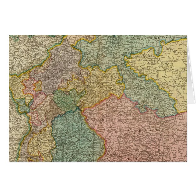 Carte Atlas de l'Empire allemand (Devant horizontal)
