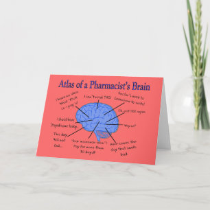 Carte Atlas d'un pharmacien hémorragique cérébrale