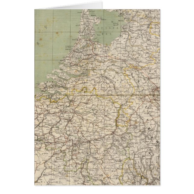 Carte Atlas Pays-Bas et Belgique (Devant)