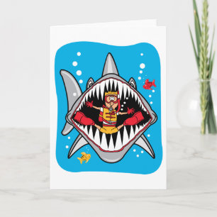 Carte Attaque de requins !