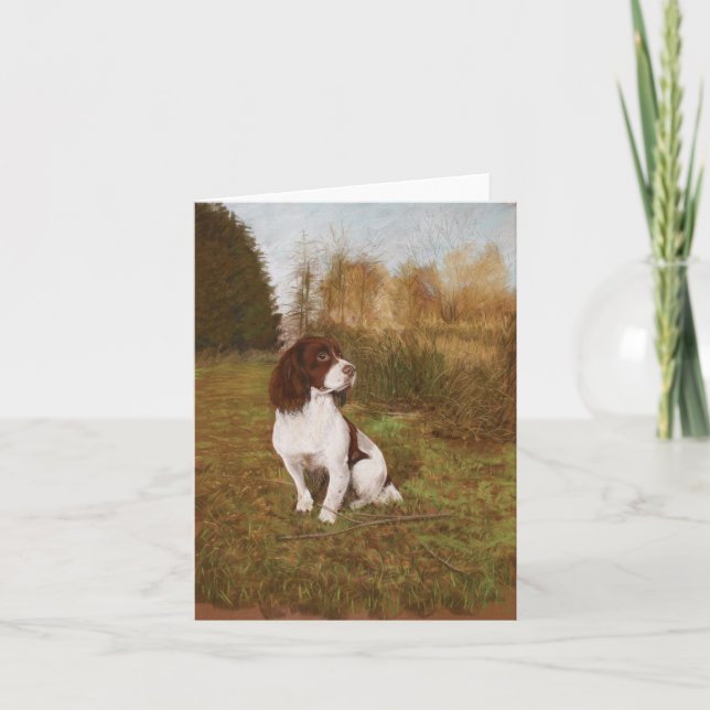 Carte Attente dans les bois (Devant)