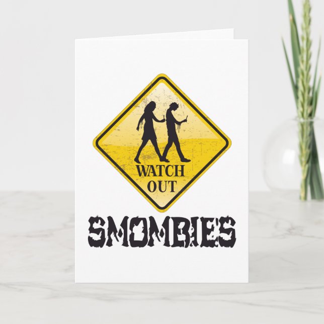 Carte Attention aux mombies (Devant)
