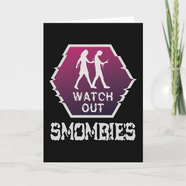 Carte Attention aux mombies (Devant)