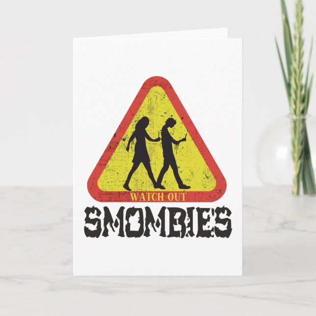 Carte Attention aux mombies (Devant)