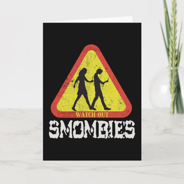 Carte Attention aux mombies (Devant)