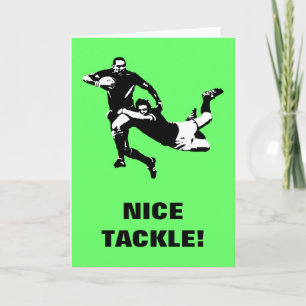 Carte Attirail gentil, rugby