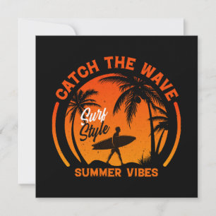 Carte Attrapez les Vibes d'Été de la Vague