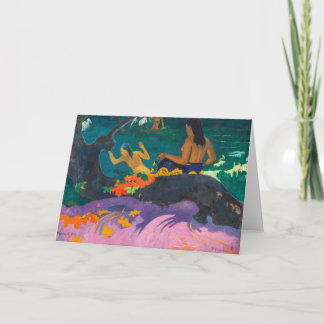 Carte Au bord de la mer | Paul Gauguin | Photo d'art