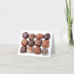 Carte au chocolat assisté