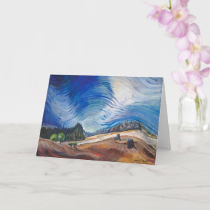 Carte Au-dessus de la fosse à gravier   Emily Carr  