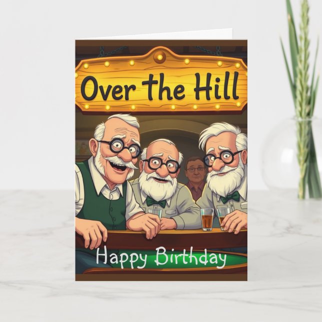 Carte Au-Dessus Du Hill Club (Devant)