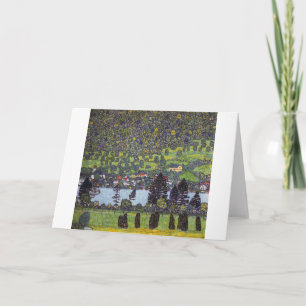 Carte Au lac Atter, Gustav Klimt