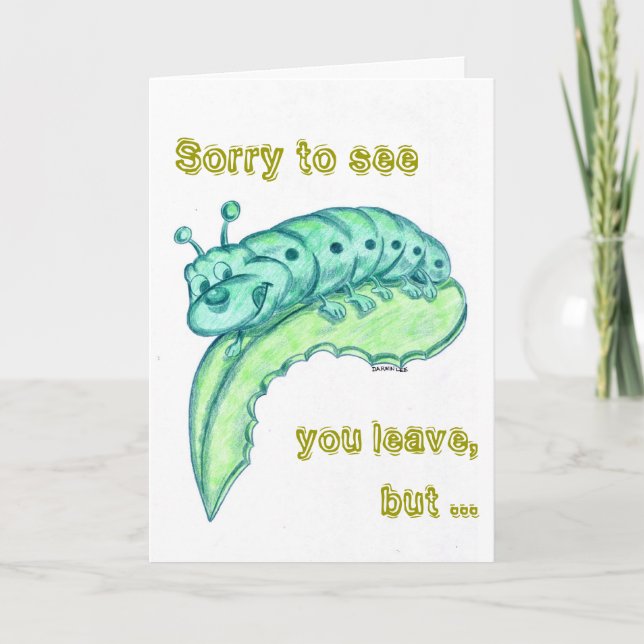 Carte Au revoir carte/carte de félicitations (Devant)
