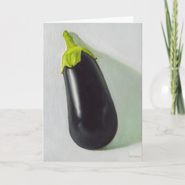 Carte Aubergine/aubergine (Devant)