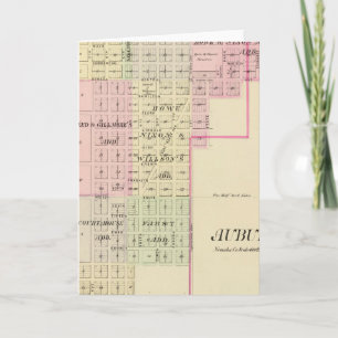 Carte Auburn, Nebraska