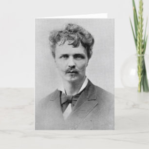 Carte August Strindberg, le 1er janvier 1884