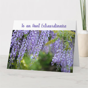 Carte Aunt Extraordinare BAE Mother's Day Love Elegant