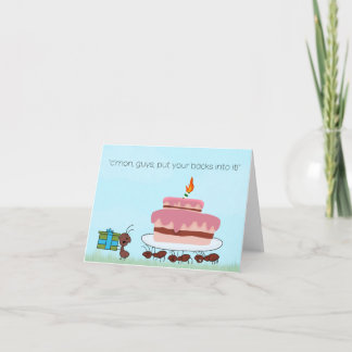 Carte Aunts d'anniversaire