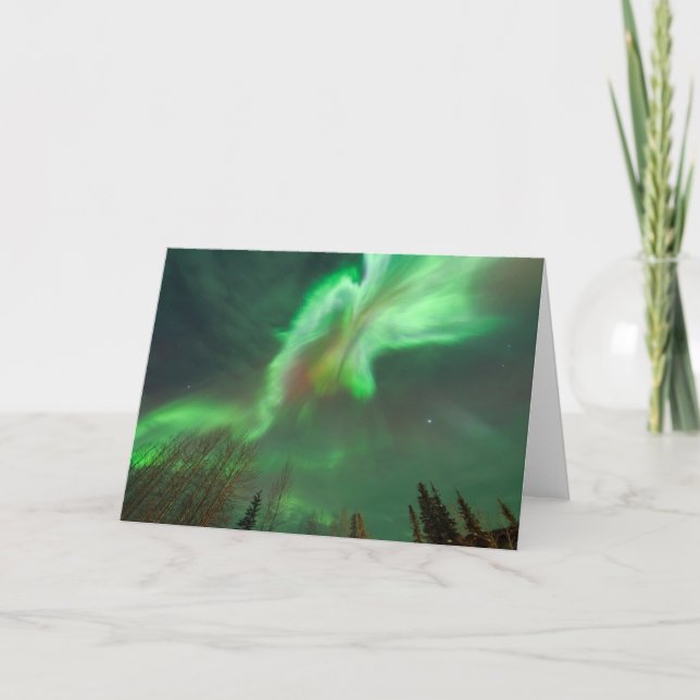 Carte aurora boréale | Fairbanks (Devant)