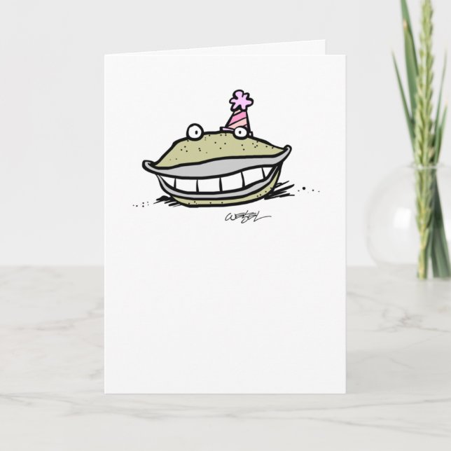 Carte Aussi heureux que la palourde (Devant)