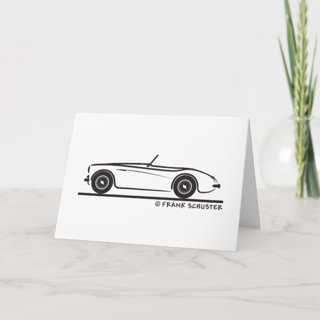 Carte Austin Healey 100 (Devant)