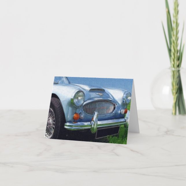Carte Austin Healey 3000 (Devant)