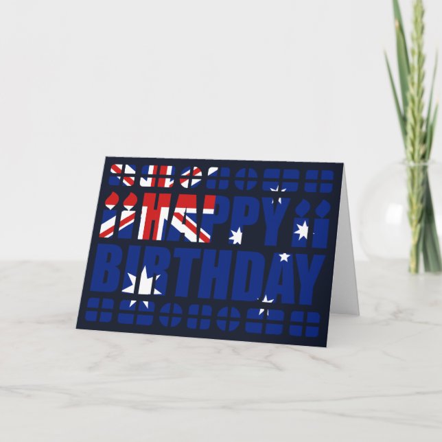 Carte australia (Devant)