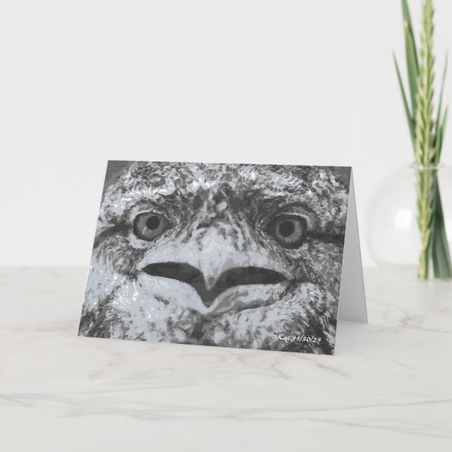 Carte Australian Wildlife, Nature's Curmudgeon, Animal (Devant)