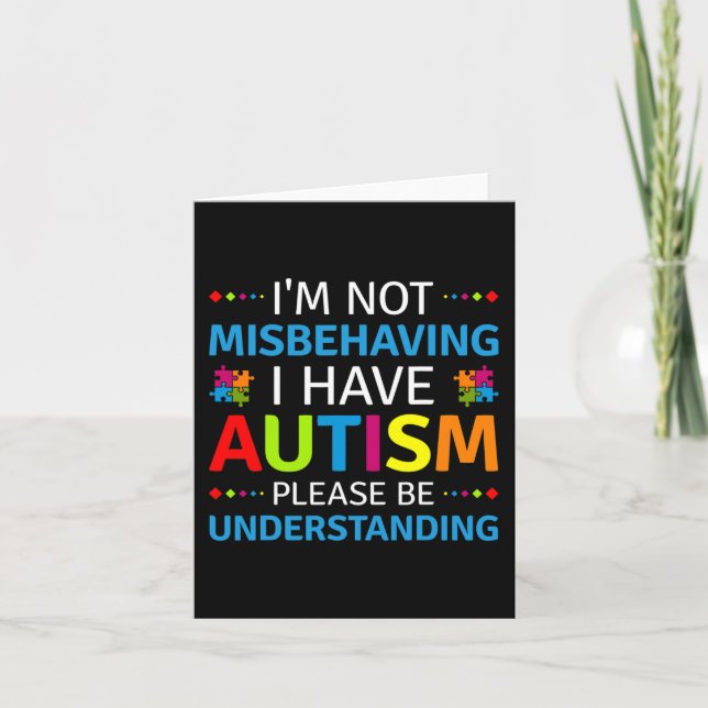 Carte Autism (Devant)