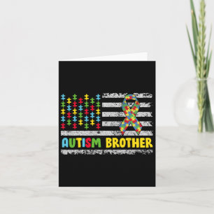 Carte Autism Frère Sensibilisation sur l'autisme Maman P