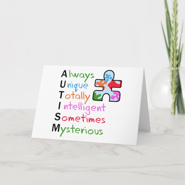 Carte Autisme (Devant)