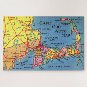 Carte Auto Cape Cod 20x30 Puzzle