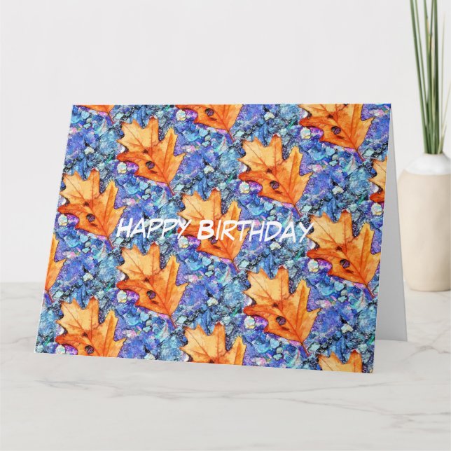 CARTE AUTOMNE (Devant)