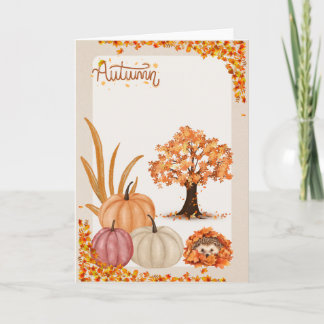 Carte Automne