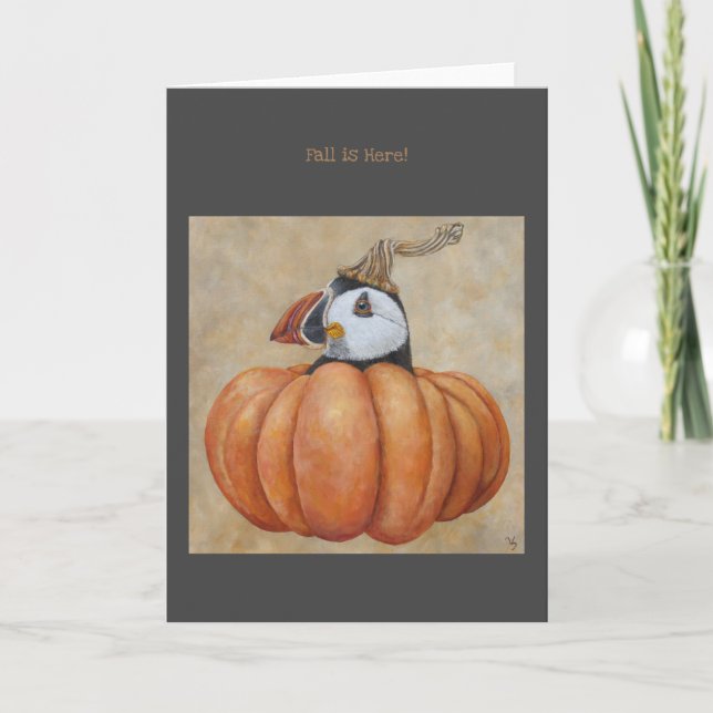 Carte Automne ici (Devant)
