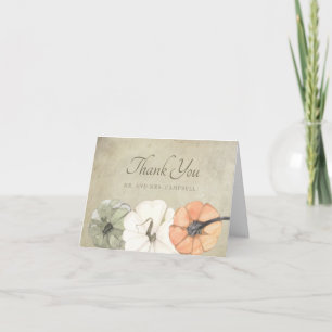 Carte Automne Russe Automne Blanc Orange Citrouille Merc