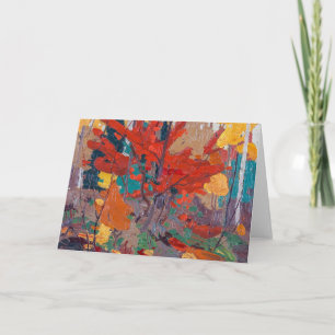 Carte Automne Tom Thomson