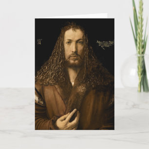 Carte Autoportrait à l'âge de vingt-huit ans, 1500