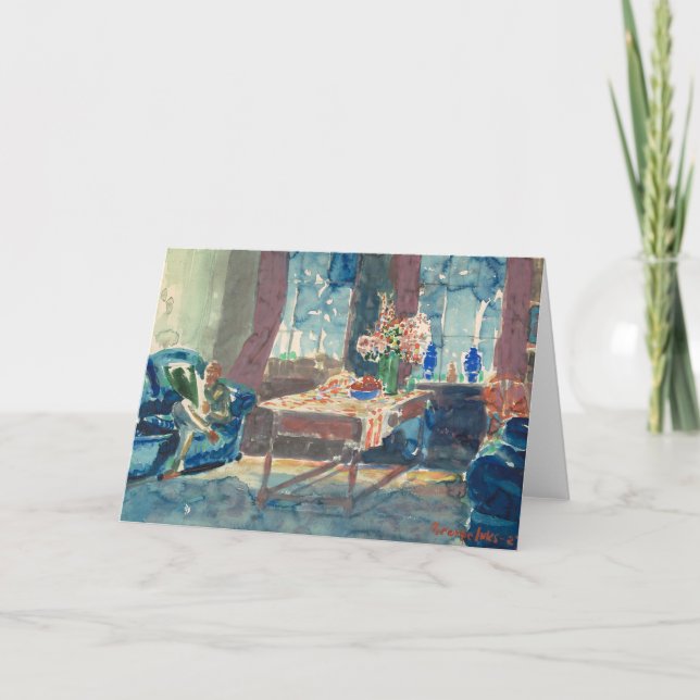 Carte Autoportrait | George Luks (Devant)