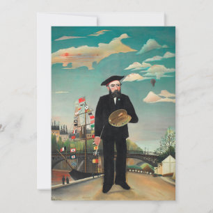Carte Autoportrait   Henri Rousseau